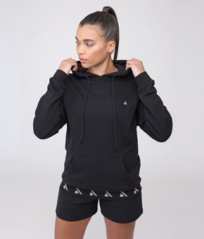Aubrion React Hoodie - Black