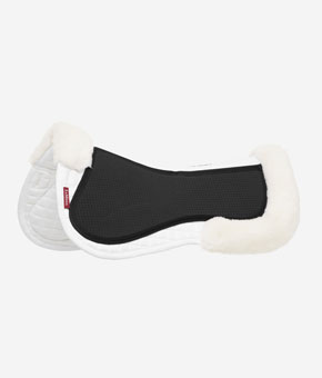 LeMieux Streamline Half Pad White/White