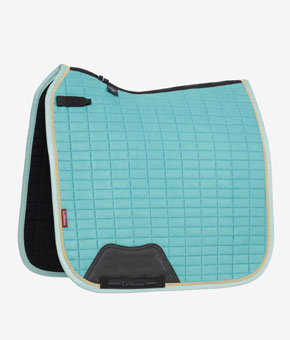 LeMieux Suede Dressage Square Lagoon