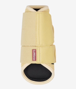 LeMieux Arika Mesh Brushing Boots Mimosa