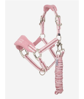LeMieux Mini Vogue Headcollar & Leadrope Peony