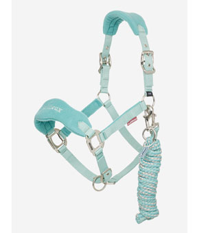 LeMieux Vogue Headcollar & Leadrope Lagoon