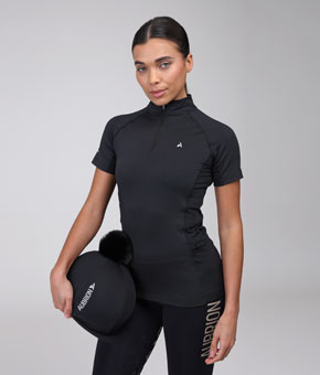 Aubrion React Short Sleeve Base Layer - Shadow