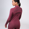 Aubrion React Long Sleeve Base Layer - Mauve