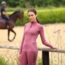 Aubrion React Long Sleeve Base Layer - Mauve