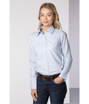 Rydale Ladies Striped Shirt - Cloudless