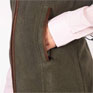 Rydale Ladies Premium Fleece Waistcoat - Huggate Khaki