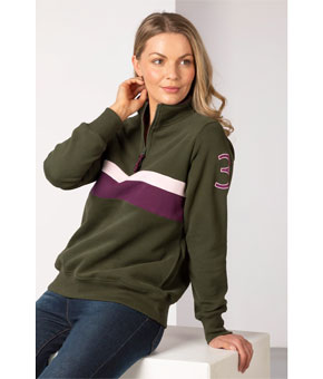 Rydale Ladies Stripe Sweatshirt - Bramham