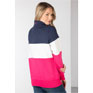 Rydale Ladies Bylan Sweatshirt - Navy/White/Bonbon