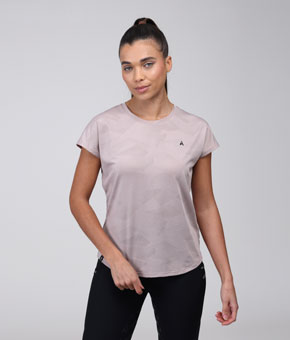 Aubrion React Tech T-Shirt - Sand