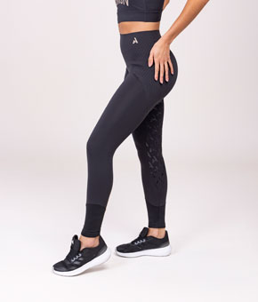 Aubrion React Sculpt Riding Tights - Shadow