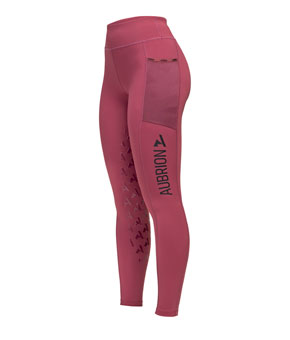 Aubrion React Non-Stop Riding Tights - Mauve