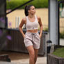 Aubrion React Sweat Shorts - Sand