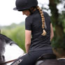 Aubrion Young Rider React Short Sleeve Base Layer - Shadow