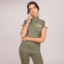 Aubrion Team Short Sleeve Base Layer - Moss
