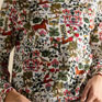 Joules Harbour Forest Print Boat Neck Printed Top