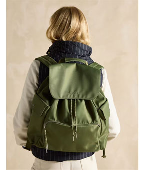 Joules Cambeck Water Resistant Backpack - Khaki Green