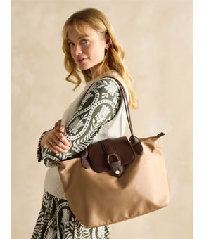 Joules Edie Shopper Bag - Neutral