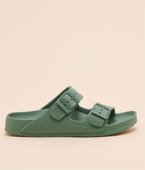 Joules Sunseeker EVA Sliders - Sage Green