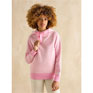 Joules Rushton Cowl Neck Hoodie - Pink