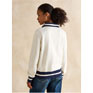 Joules Dawlish Cream Quarter Zip Sweatshirt