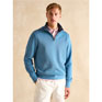 Joules Alistair Light Blue Quarter Zip Cotton Sweatshirt