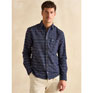 Joules Oxford Navy Check Long Sleeve Classic Fit Shirt