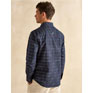 Joules Oxford Navy Check Long Sleeve Classic Fit Shirt