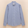 Joules Poplin Blue Gingham Check Classic Fit Shirt