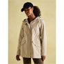 Joules Portwell Neutral Waterproof Raincoat With Hood
