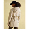 Joules Portwell Neutral Waterproof Raincoat With Hood