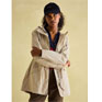 Joules Portwell Neutral Waterproof Raincoat With Hood