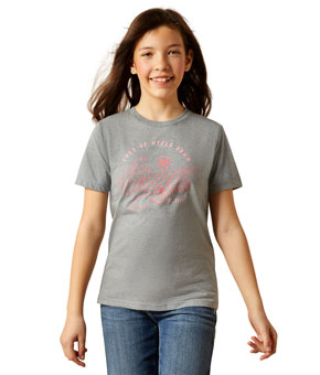 Ariat Heels Down T-Shirt - Ice Berg