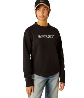 Ariat Benicia Team Sweatshirt - Black
