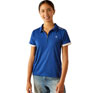 Ariat Bandera 1/4 Zip Polo - Sodalite Blue