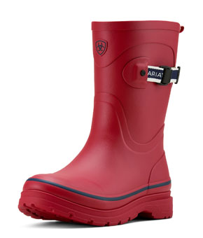 Ariat Kelmarsh Mid Rubber Boot - Team Red/Navy