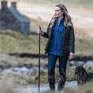 Hoggs Of Fife Stenton Ladies Fleece Gilet - Nordic Blue