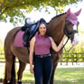 LeMieux Essence Dressage Square - Rosewood