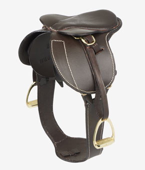 LeMieux Toy Pony Jump Saddle and Stud Girth - Brown