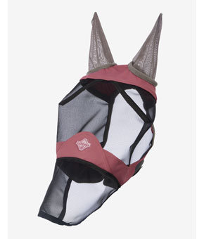 LeMieux Visor-Tek Full Fly Mask Peony