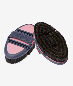 LeMieux Flexi Horse Hair Body Brush - Peony