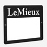 LeMieux Stable Magnetic Whiteboard Black