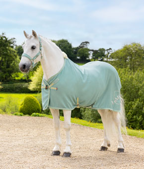 LeMieux Kudos Bamboo Cooler Rug - Aqua LeMieux Kudos Bamboo Cooler Rug - Aqua