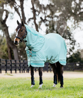 LeMieux Arika Armour-Tek Fly Rug - Aqua