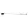 Hy Equestrian Twister Riding Whip - Black/White