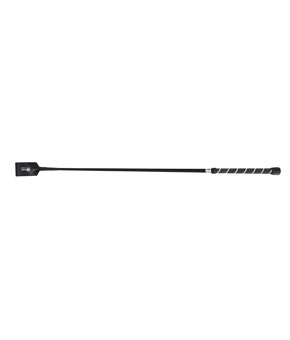 Hy Equestrian Twister Riding Whip - Black/White Hy Equestrian Twister Riding Whip - Black/White