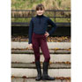 Hy Equestrian Childrens Melton Riding Tights - Fig