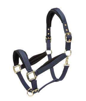 Shires Equestrian ARMA Padded Headcollar - Navy
