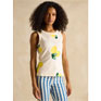Joules Harbour Lemon Printed Jersey Vest
