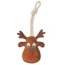 Benji and Flo Christmas Dog Toys - Reindeer